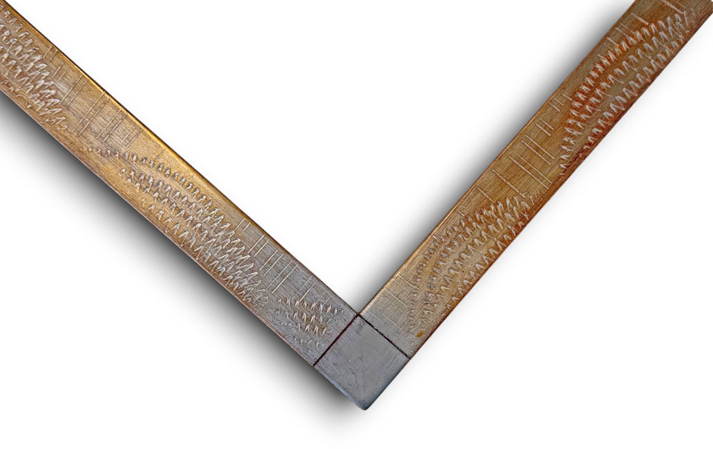 Carré 35*35 Zeus angles argent