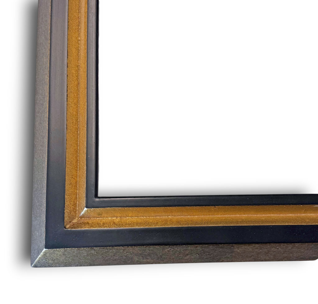 Cavallo Exterieur laiton plats noirs cuve or