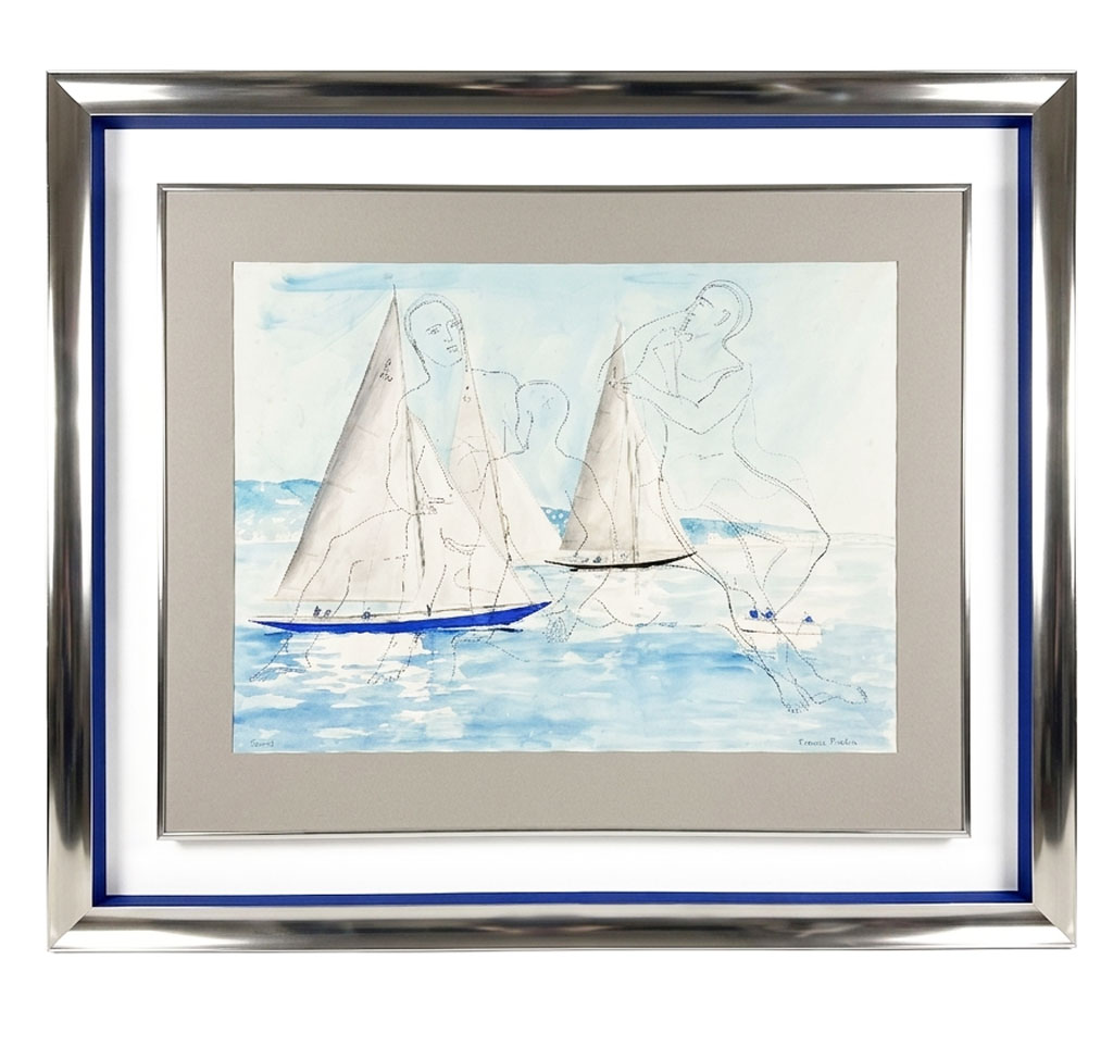  Alu Gondole Argent rehausse couleur cache clous argent plexi transparent