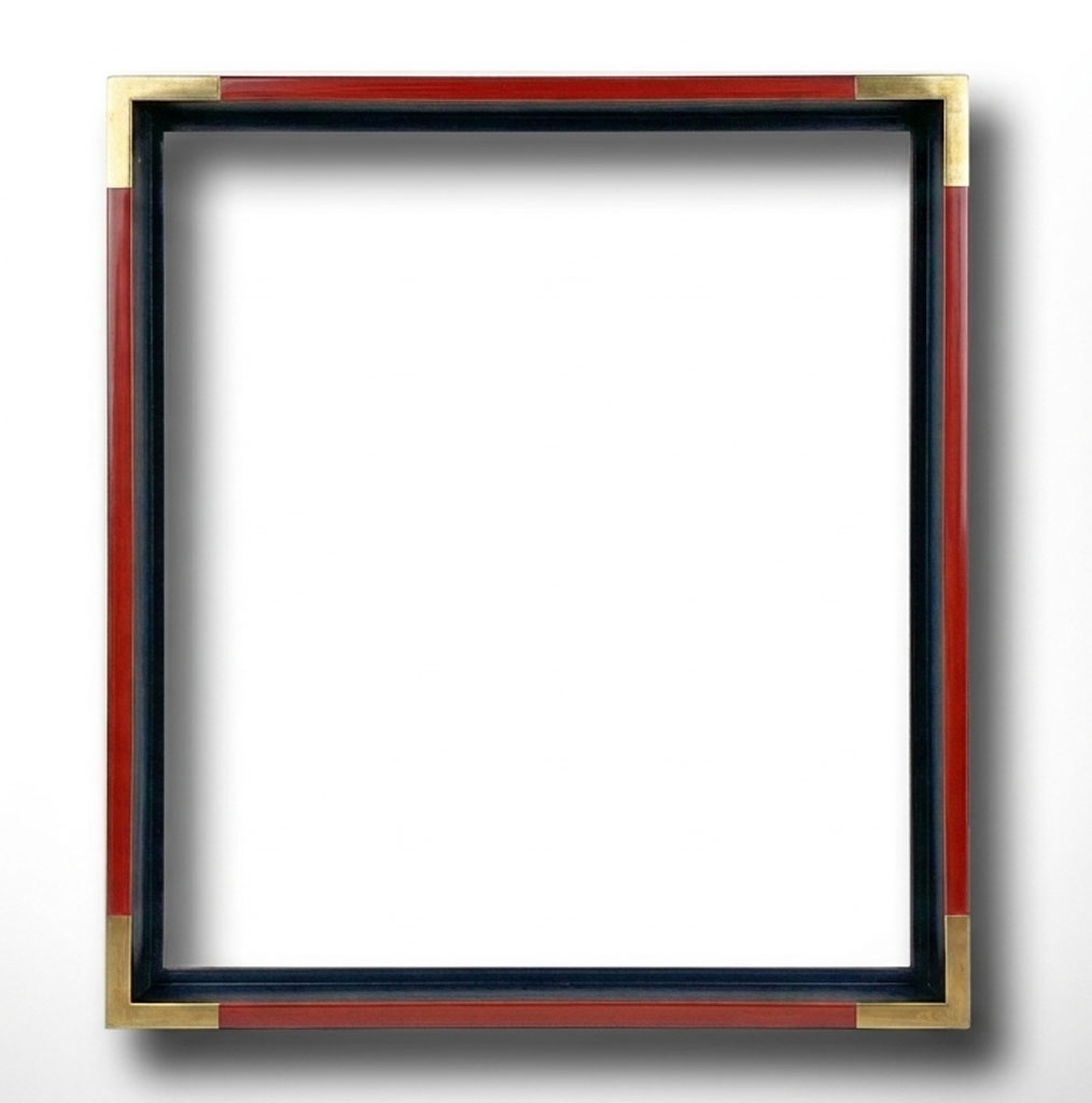 Kabestrissima Noir angles or plat rouge vif